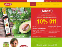 Tablet Screenshot of niharti.com